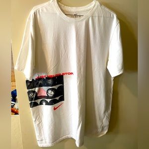 Nike Dri-fit basketball shirt. “Work”
